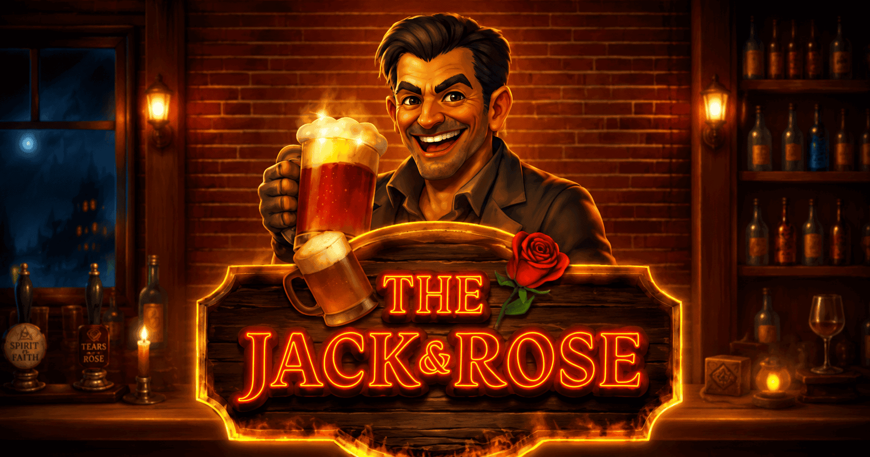 The Jack & Rose by Kitsune Studios Slot Demo slot cover image
