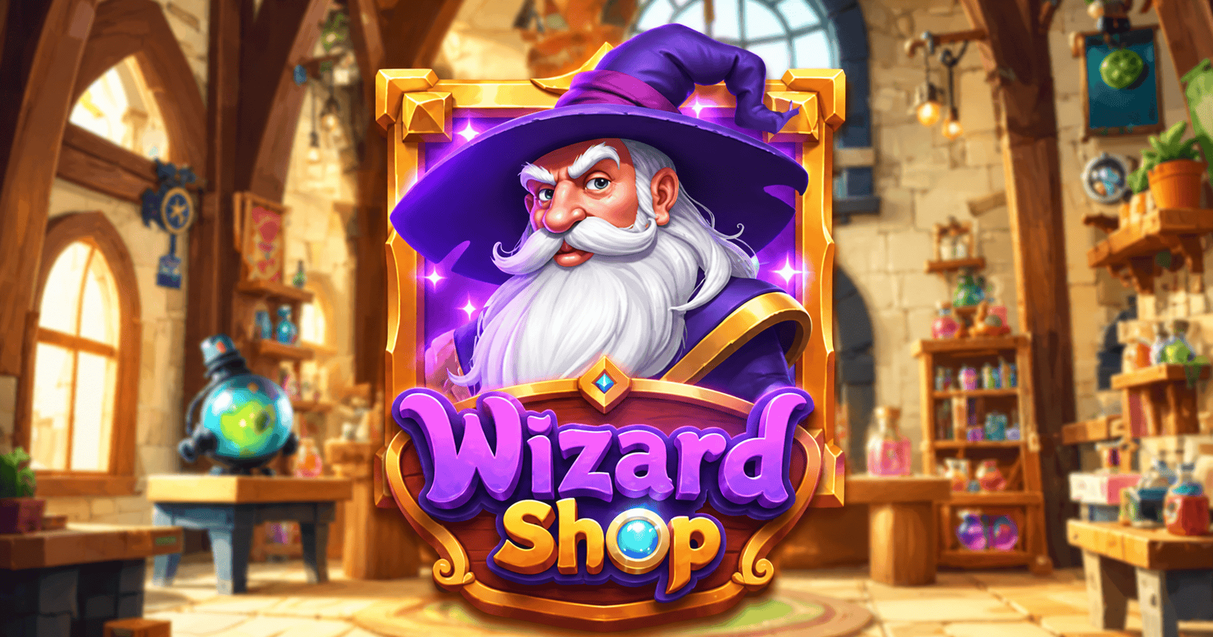 Wizard Shop Slot – Demo & Review slot cover image