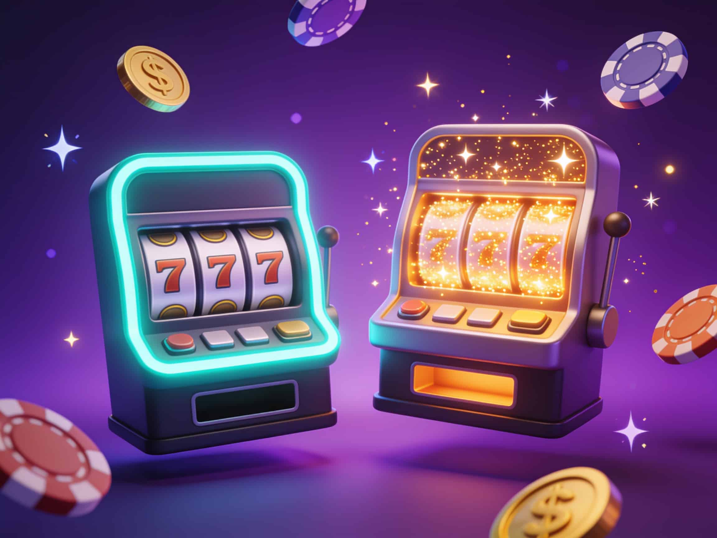 Illustration comparaison SlotGPT vs slots studio — RTP fixe 96% et modèle mathématique verrouillé